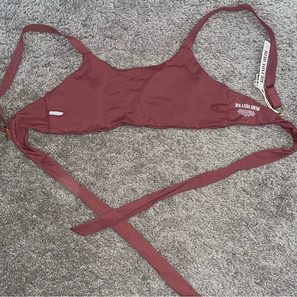 Yolanda Swimwear Clay Size Medium NWT - Picture 7 of 8